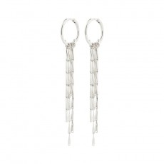 Connect Recycled Earrings Silver-Plated