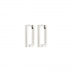 Feel Recycled Earrings Silver-Plated