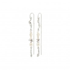 Pilgrim Intent  Chain Earrings Silver-Plated