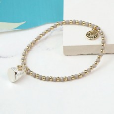 Pom Honey Bee & Beehive Bracelet