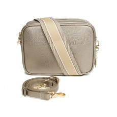 Alice Wheeler Soho Double Zipped Cross Body Bag