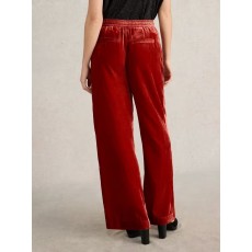 WhiteStuff Freda Wide Leg Velvet Trouser