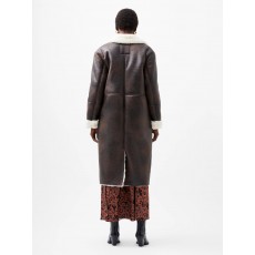 French Connection Arizona Faux Shearling Coat