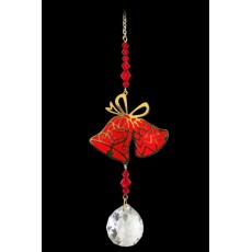 Crystal Dreams Christmas Bells Red