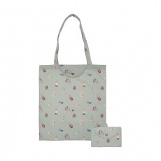 Wrendale Foldable Shopping Bag-Woodlanders