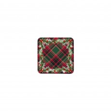 Denby Noel Tartan Set of 6 Coasters