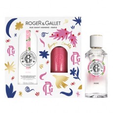 Roger & Gallet Noel Rose Set 24 EDT 100ml Candle 75g