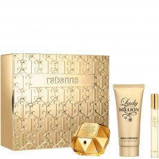 Lady Million Eau de Parfum 50 ml + Sensual Body Lotion 75 ml + Eau de Parfum 10 ml