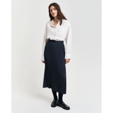 Gant Dot Print Pleated Skirt