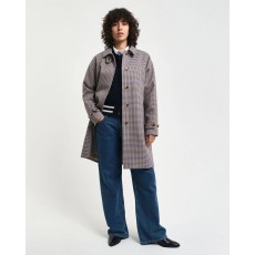 Gant Mini Checked Car Coat