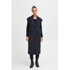 Ichi Jannet Pinstripe Waistcoat