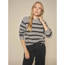 Mos Mosh Thora Stripe Crewneck Knit