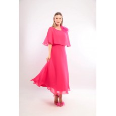 Lizabella Dress Hot Pink