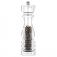 Cole & Mason London Acrylic Pepper Mill 220mm