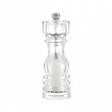 Cole & Mason London Acrylic Salt Mill 180mm