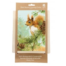 National Trust Red Squirell Plant Based Cleaning Cloths