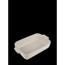 Peugeot Appolia Ecru Rectangular Individual 22cm Dish