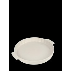 Peugeot Appolia Ecru Tart Dish 30cm