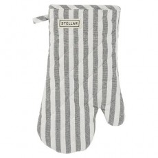 Stellar Textiles 31cm Glove Grey Stripe