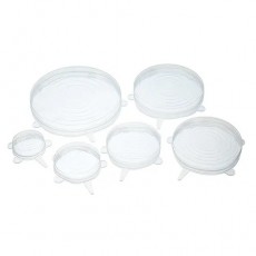 Kitchen Craft Lids Set of 6 Silicone