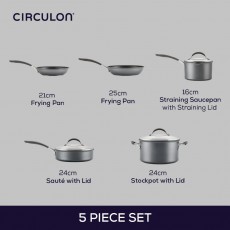 Circulon ScratchDefense A1 Series Cookware Set 8pc