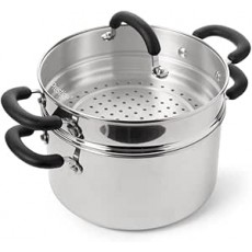 Prestige made to Last Stockpot With Steamer Basket