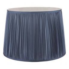 Laura Ashley Hemsley Drum Shade Navy 12"