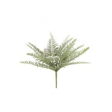 Floralsilk Snowy Fern Bush