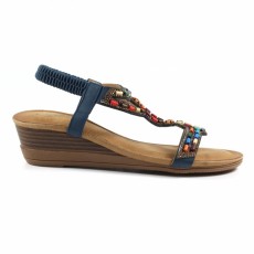 Lunar Epsom Wedge Sandal