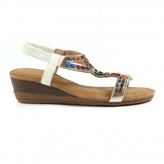 Lunar Epsom Wedge Sandal