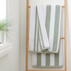 Bianca Reversible Stripe Jacquard Towel Hand Towel