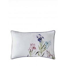 Laura Ashley Hawling Irises  Standard Pair Pillow Cases Grape