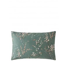 Laura Ashley Pussy Willow Standard Pair Pillow Cases Fern Green