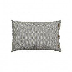 Bedeck of Belfast Oscar Charcoal & Tan Standard Pillowcase Pair