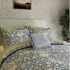 Morris & Co Trent Blue Bed Set