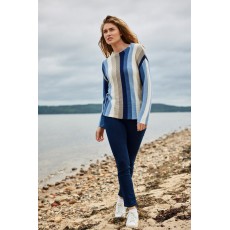 SUNDAY Wide Stripe Pullover