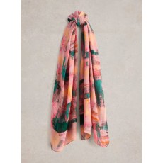 WhiteStuff Brush Print Scarf