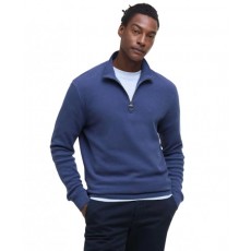 Barbour Pique Interlock Half Zip Sweatshirt