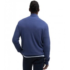 Barbour Pique Interlock Half Zip Sweatshirt