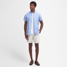 Barbour Poplin Crest Short Sleeve Tailored Shirt