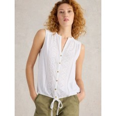 White Stuff Tulip Sleeveless Shirt