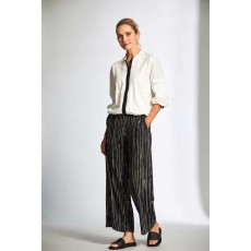 Peruzzi Broken Stripe Crop Trouser