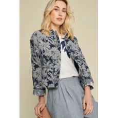 Marie Méro Palm Print Jacket