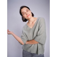 Mos Mosh Taci 3/4 V-Neck Knit