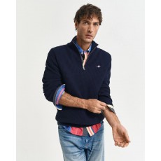 Gant Textured Cotton Half Zip