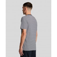 Lyle & Scott  Linen Blend Breton Stripe T-Shirt