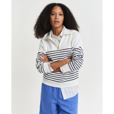 Gant Breton Rib Half Zip Sweat