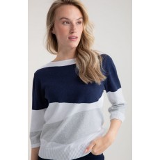 Marble Block Sweater