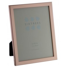 Sixtrees Square Edge Copper Picture Frame 5x7