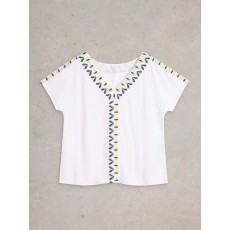 WhiteStuff Neva Embroidered Top